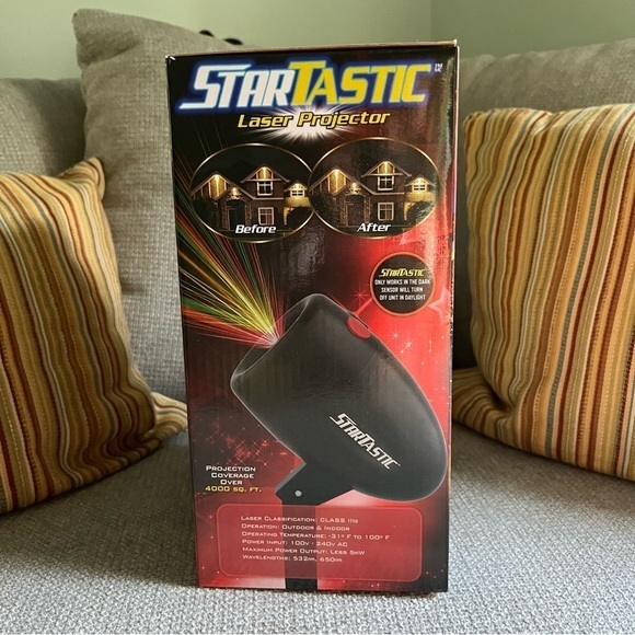 StarTastic Holiday Outdoor Light Show Laser Projection As Seen On TV NIB - Picture 10 of 16